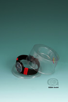 Verkaufsverpackung bestehend aus Ober- und Unterteil für Armbanduhr